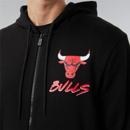Casaco de Desporto para Homem New Era Chicago Bulls Preto