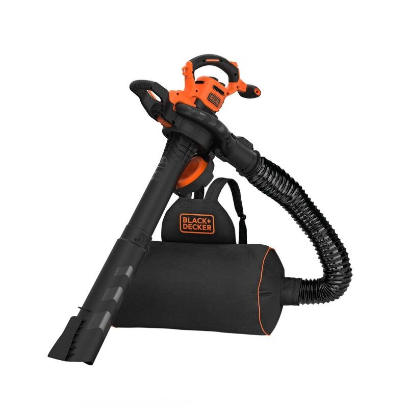Black & Decker|Soprador Black & Decker BEBLV300-QS Trituradora de jardim 3000 W Black & Decker|Soprador Black & Decker BEBLV300-QS Trituradora de jardim 3000 W