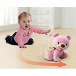 Vtech Baby|Peluche Vtech Baby Bear, 1,2,3 Follow Me Musical Cor de Rosa