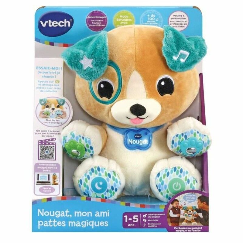 Vtech|Peluche Vtech Nougat, My Magic Paws Friend 1-5 Anos Musical Vtech|Peluche Vtech Nougat, My Magic Paws Friend 1-5 Anos Musical