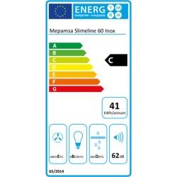 Mepamsa|Extrator Convencional Mepamsa Slimline 60 60 cm 290 m³/h 65W C Aço