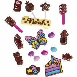Lansay|Jogo de Trabalhos Manuais Lansay Mini Délices - 10 In 1 Chocolate Workshop  Pastelaria
