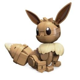 Mega Construx|Figura articulada Mega Construx  Eevee Medium + 7 Anos 215 Peças