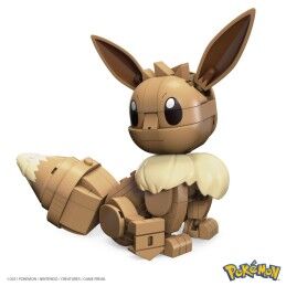 Mega Construx|Figura articulada Mega Construx  Eevee Medium + 7 Anos 215 Peças