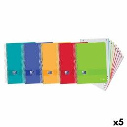 Oxford|Caderno Oxford European Book Multicolor A4 5 Peças 120 Folhas