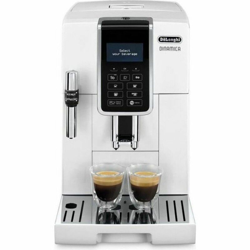 DeLonghi|Cafeteira Superautomática DeLonghi 0132220020 1450 W Branco 1450 W 15 bar DeLonghi|Cafeteira Superautomática DeLonghi 0132220020 1450 W Branco 1450 W 15 bar