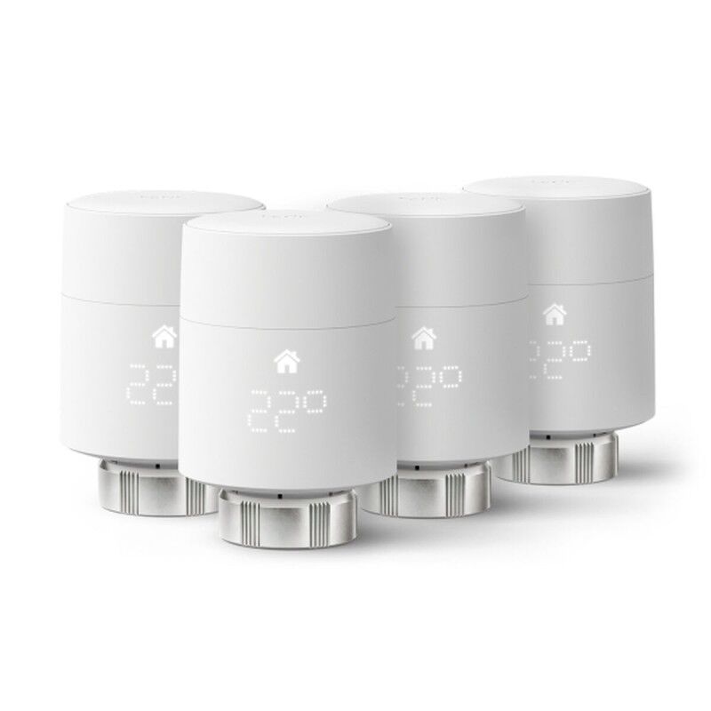 tado|Termóstato programável Tado Smart Radiator Thermostat - Quattro Branco (4 Unidades) tado|Termóstato programável Tado Smart Radiator Thermostat - Quattro Branco (4 Unidades)