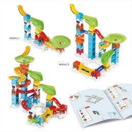 Vtech|Conjunto de Berlindes Vtech Marble Rush Marble Run - Beginner Set Circuito + 4 Anos Pista com Rampas 47 Peças