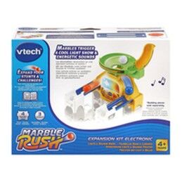 Vtech|Conjunto de Berlindes Vtech Marble Rush - Expansion Kit Electronic - Trechter Circuito 4 Peças Pista com Rampas + 4 Anos