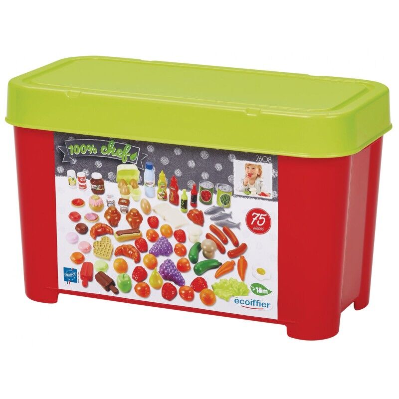 Ecoiffier|Conjunto de Comida Ecoiffier Food Box Ecoiffier|Conjunto de Comida Ecoiffier Food Box