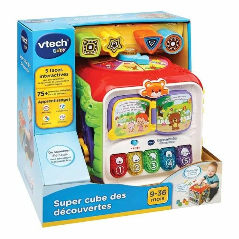Vtech Baby|Brinquedo Interativo para Bebés Vtech Baby Super Cube of the Discoveries