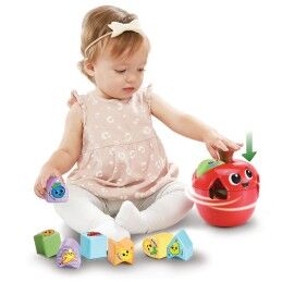 Vtech Baby|Brinquedo Interativo para Bebés Vtech Baby Tourni Pomme Des Formes