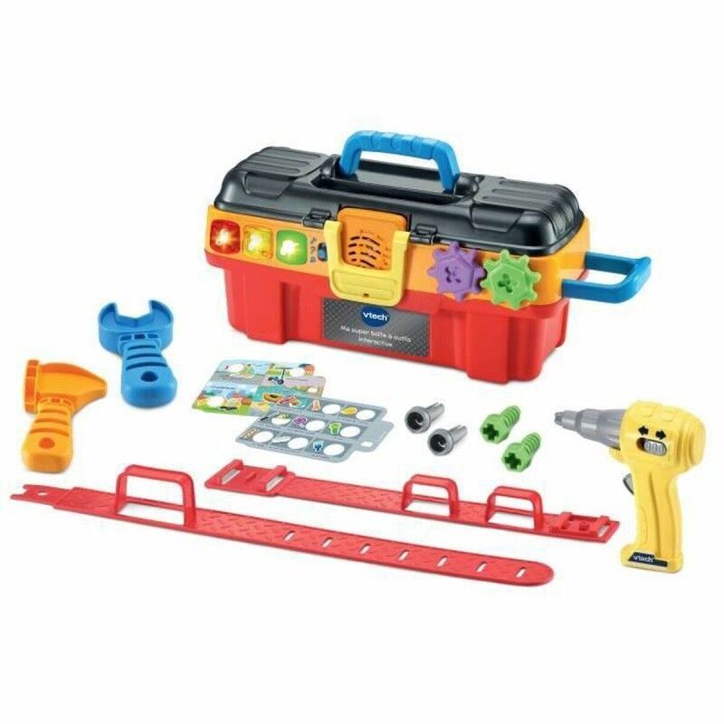 Vtech|Jogo de ferramentas para crianças Vtech My Great Interactive Toolbox Vtech|Jogo de ferramentas para crianças Vtech My Great Interactive Toolbox