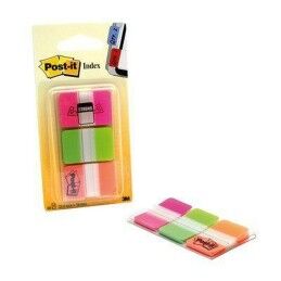 Post-it|Conjunto de Notas Adesivas Post-it Index Multicolor 25 x 38 mm (6 Unidades)