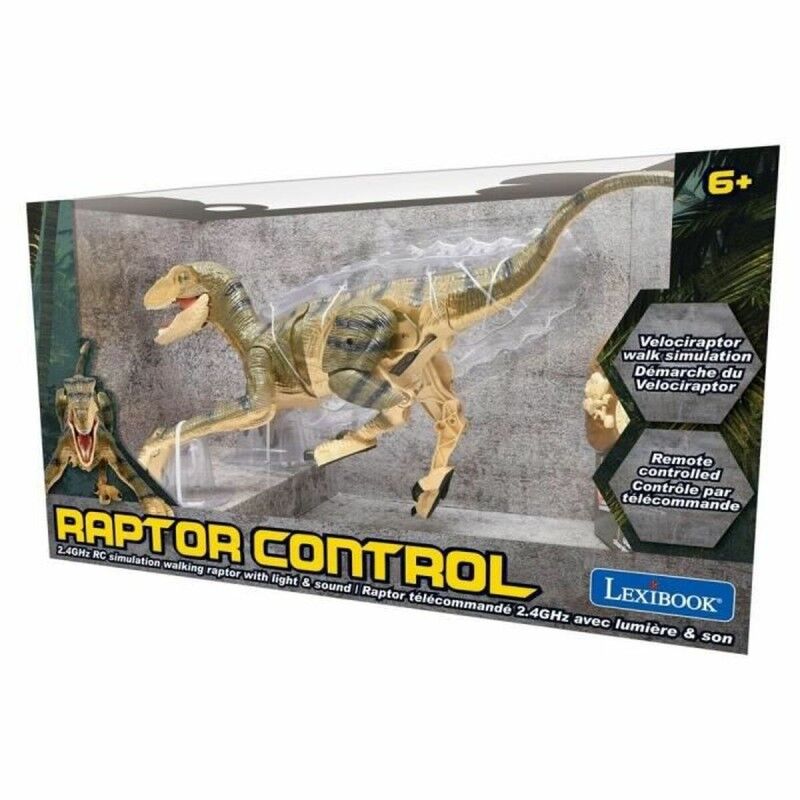 Lexibook|Dinossauro Lexibook Velociraptor - Remote Control Simulation (EN) Lexibook|Dinossauro Lexibook Velociraptor - Remote Control Simulation (EN)