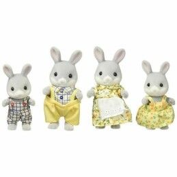 Sylvanian Families|Conjunto de Bonecos Sylvanian Families Family Gray Rabbit