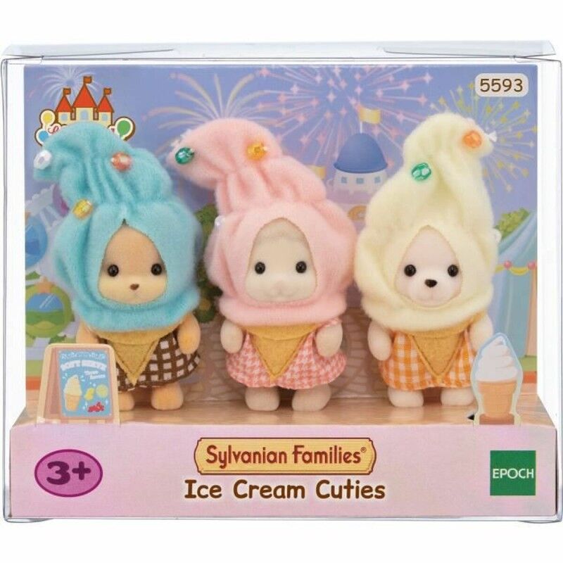 Sylvanian Families|Figuras de Ação Sylvanian Families Ice Cream Cuties