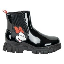 Minnie Mouse|Botas Infantis Casuais Minnie Mouse Preto