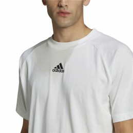 Camisola de Manga Curta Homem Adidas Essentials Brandlove Branco