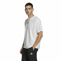 Camisola de Manga Curta Homem Adidas Essentials Brandlove Branco