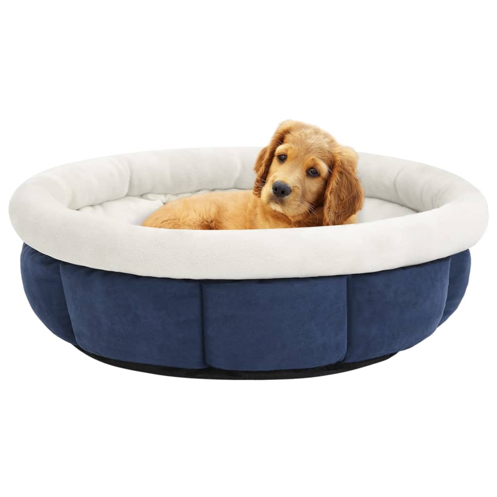 vidaXL Cama para cães 70x70x26 cm azul