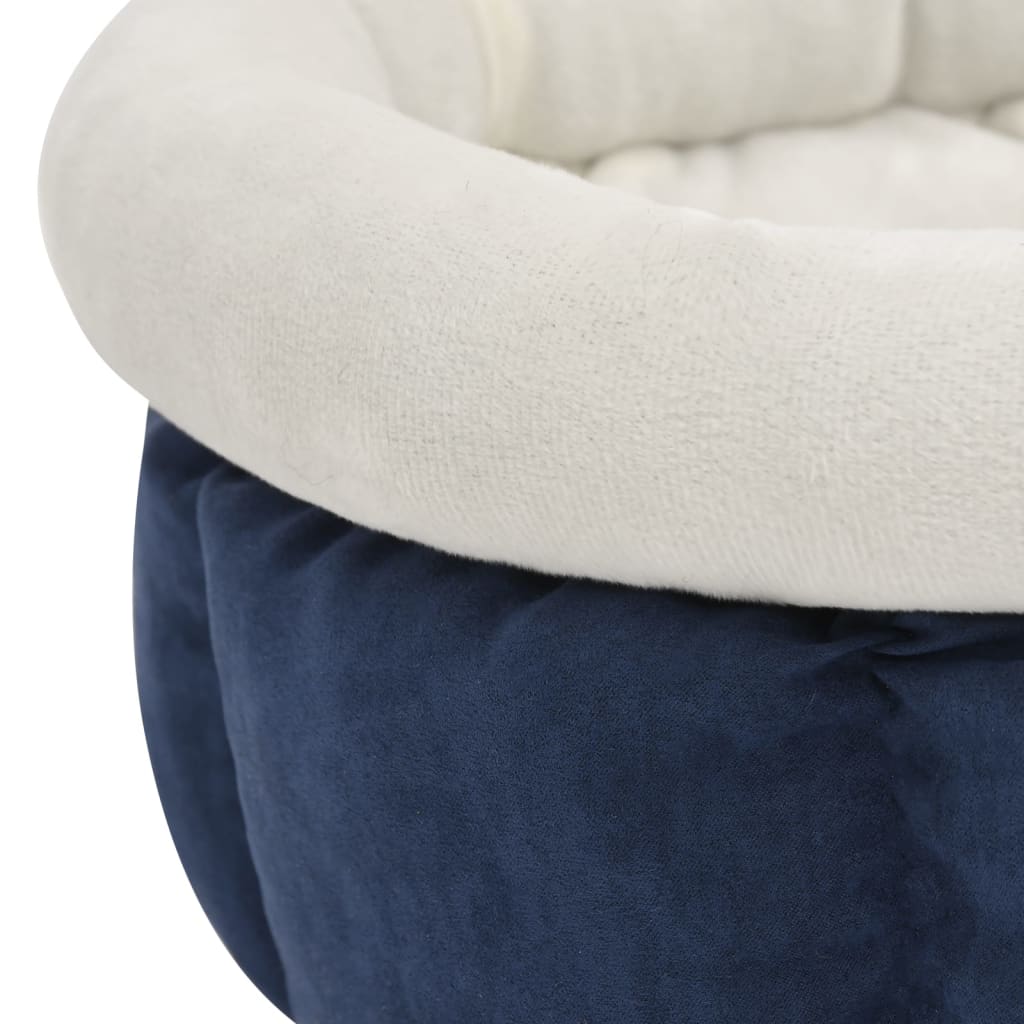 vidaXL Cama para cães 70x70x26 cm azul