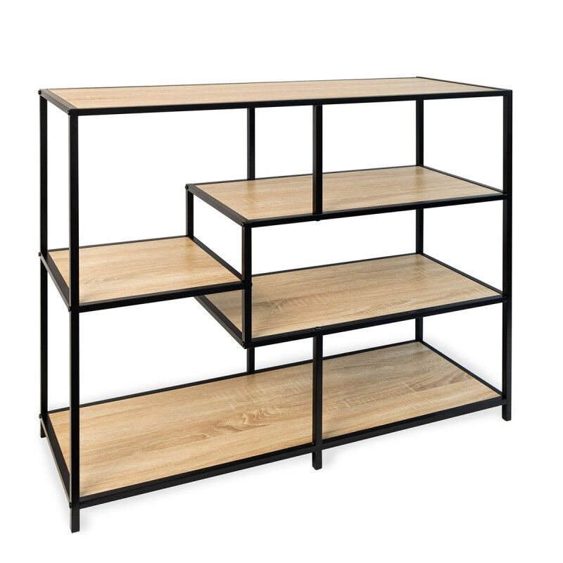 Vinthera|Mesa de apoio Vinthera Moa Preto Bege 100 x 90 x 34 cm Vinthera|Mesa de apoio Vinthera Moa Preto Bege 100 x 90 x 34 cm
