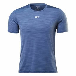 Camisola de Manga Curta Homem Reebok Tech Style Activchill Move Azul