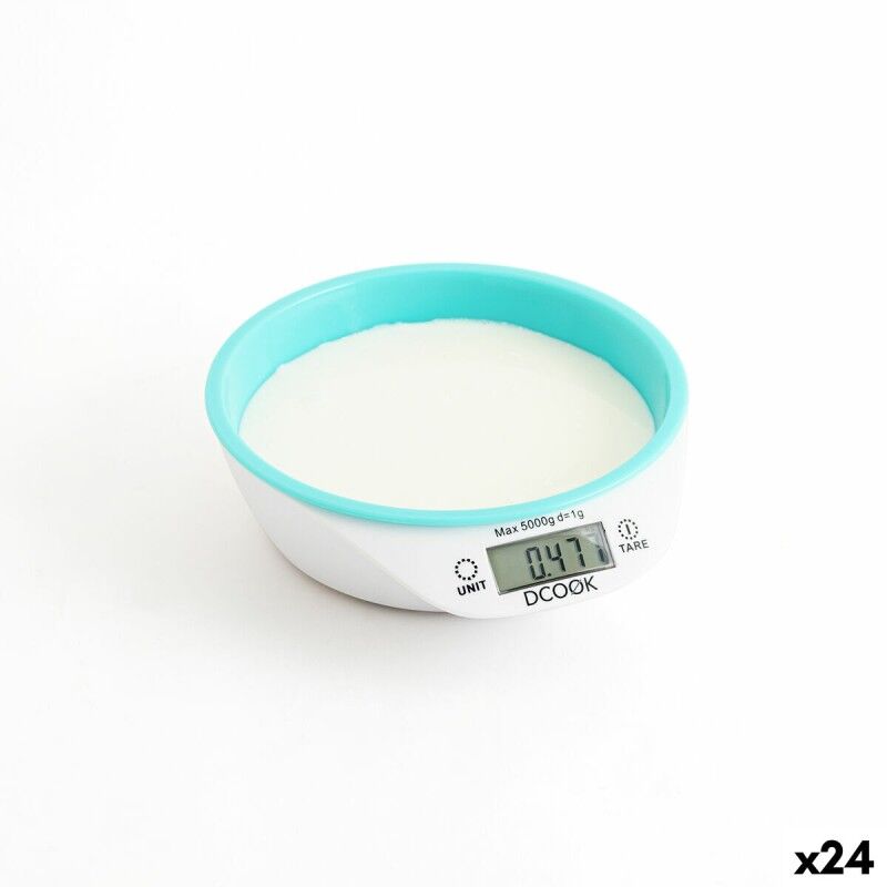 DCOOK|balança de cozinha Dcook Gallery Branco Verde 5 kg 1 L (24 Unidades)