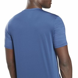 Camisola de Manga Curta Homem Reebok Tech Style Activchill Move Azul