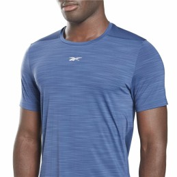 Camisola de Manga Curta Homem Reebok Tech Style Activchill Move Azul