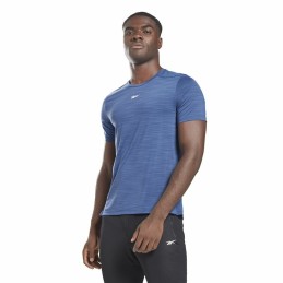 Camisola de Manga Curta Homem Reebok Tech Style Activchill Move Azul