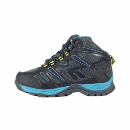 Botas de Montanha Infantis Hi-Tec Muflon Mid WP Azul Cinzento