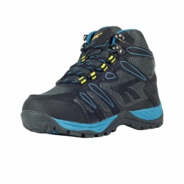 Botas de Montanha Infantis Hi-Tec Muflon Mid WP Azul Cinzento