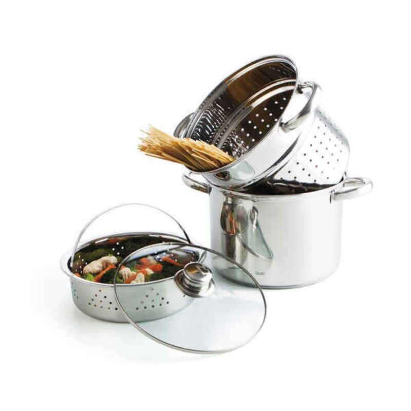 Quid|Bateria de Cozinha Quid (3 pcs) Aço inoxidável