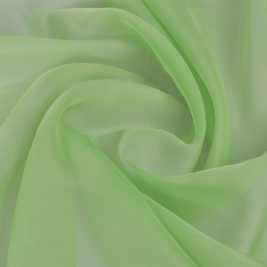 Tecido voile 1,45 x 20 m verde