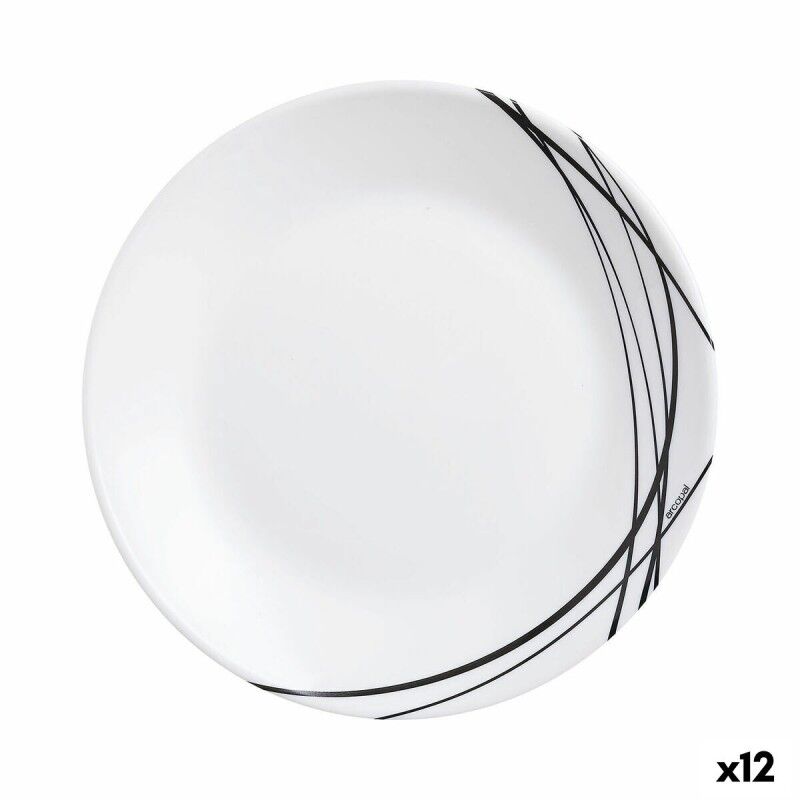 Arcopal|Prato de Sobremesa Arcopal Domitille Duas cores Vidro (Ø 18 cm) (12 Unidades) Arcopal|Prato de Sobremesa Arcopal Domitille Duas cores Vidro (Ø 18 cm) (12 Unidades)