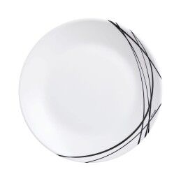Arcopal|Prato de Sobremesa Arcopal Domitille Duas cores Vidro (Ø 18 cm) (12 Unidades)