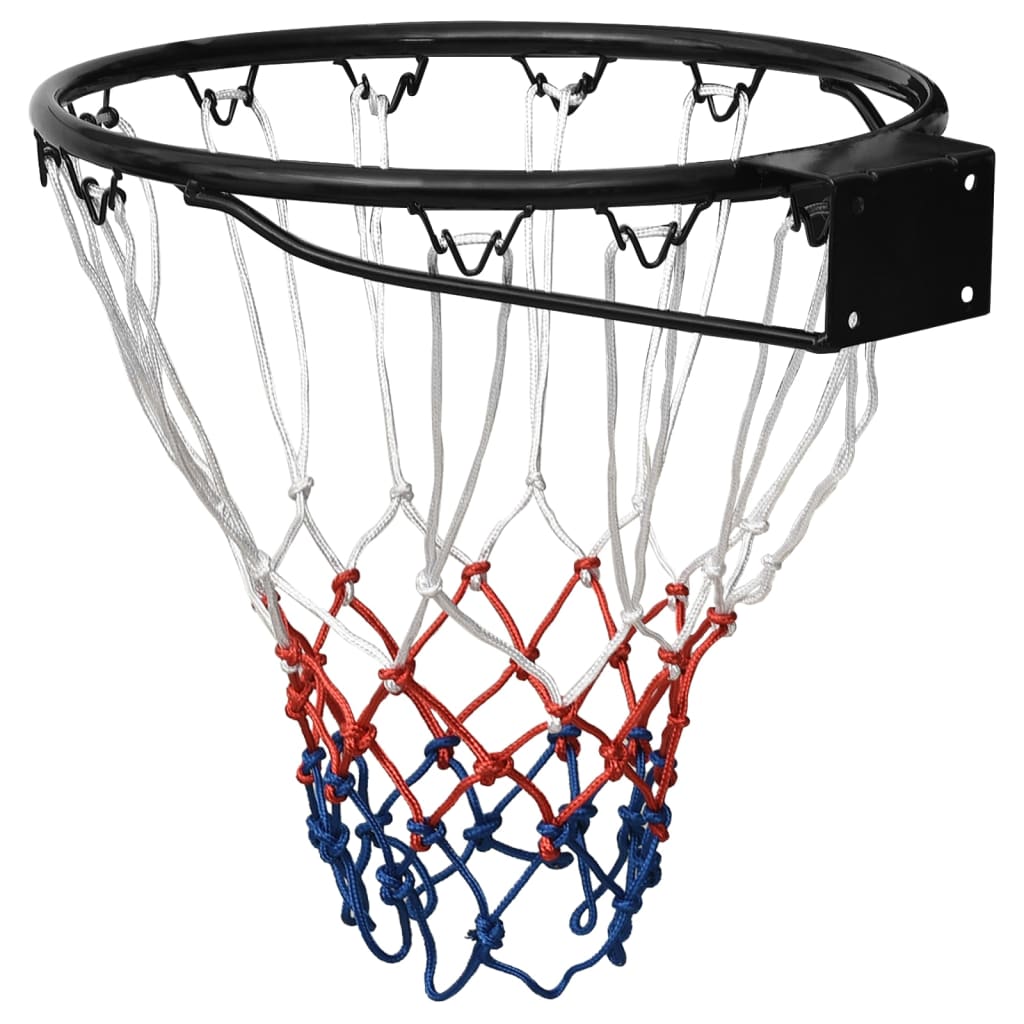 vidaXL Cesto de basquetebol 39 cm aço preto