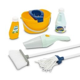 Ecoiffier|Kit de Limpeza & Armazenamento Ecoiffier Clean Home Brinquedos 8 Peças