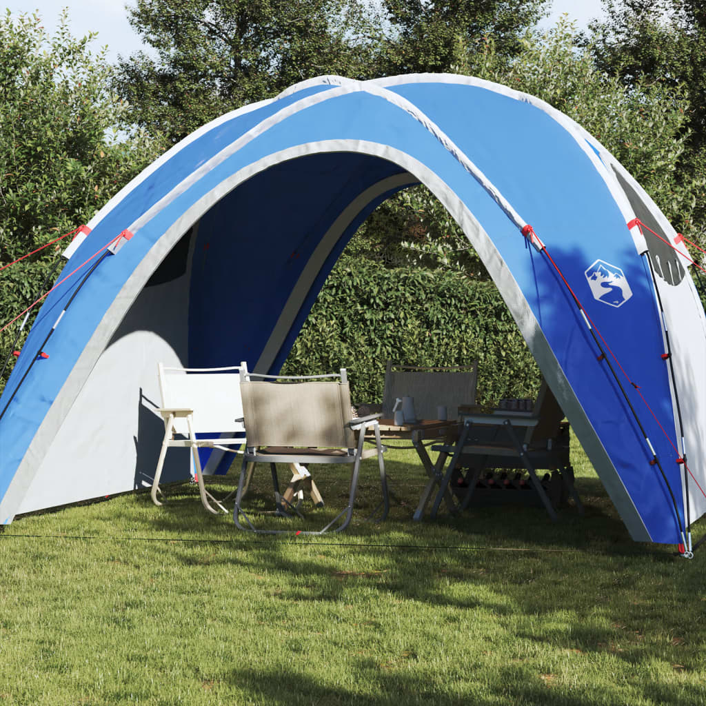 vidaXL Tenda de festas impermeável azul