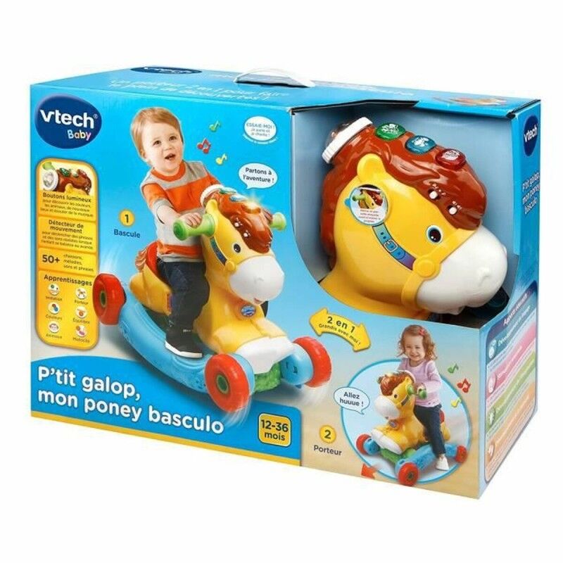 Vtech|Andarilho Vtech P'Tit Galop, My Pony Basculo Cadeira de baloiço Musical + 1 Ano Vtech|Andarilho Vtech P'Tit Galop, My Pony Basculo Cadeira de baloiço Musical + 1 Ano