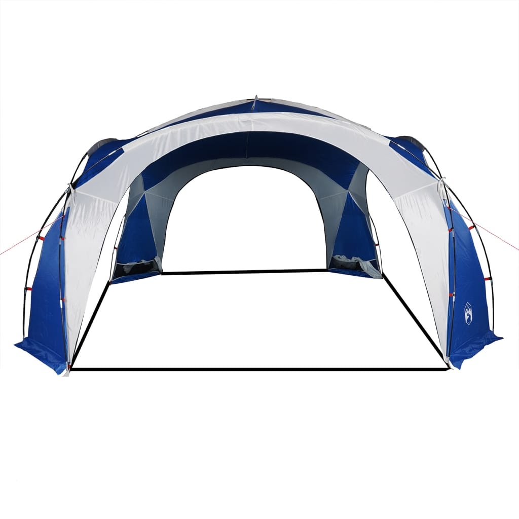 vidaXL Tenda de festas impermeável azul