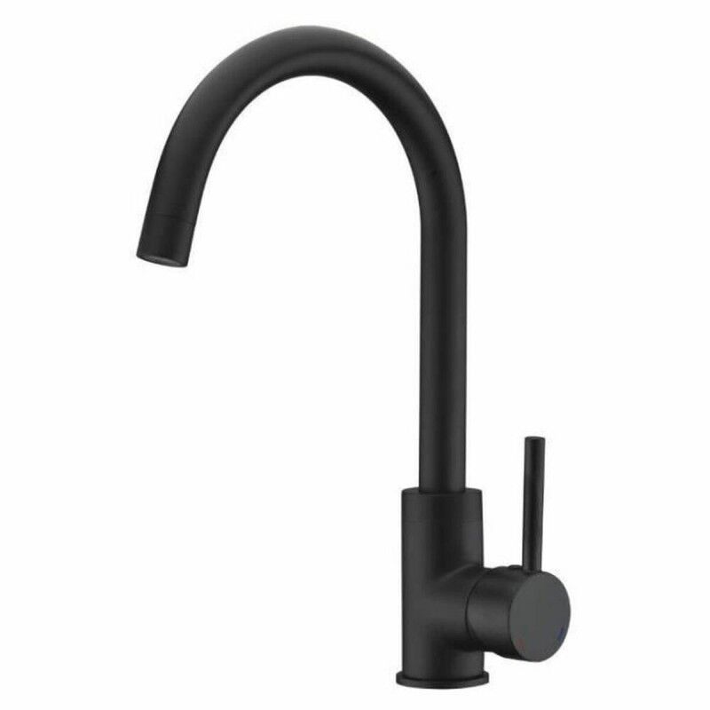 Rousseau|Torneira Monocomando Rousseau 4060411 Preto Aço inoxidável Latão Rousseau|Torneira Monocomando Rousseau 4060411 Preto Aço inoxidável Latão