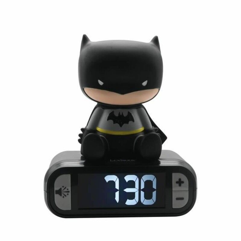 Lexibook|Relógio-Despertador Lexibook Batman 3D com som Lexibook|Relógio-Despertador Lexibook Batman 3D com som