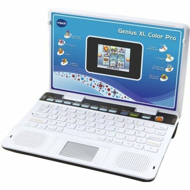 Vtech|Computador portátil Genius XL Pro Vtech Genius XL Pro (FR-EN) Brinquedo Interativo FR-EN + 6 Anos Vtech|Computador portátil Genius XL Pro Vtech Genius XL Pro (FR-EN) Brinquedo Interativo FR-EN + 6 Anos