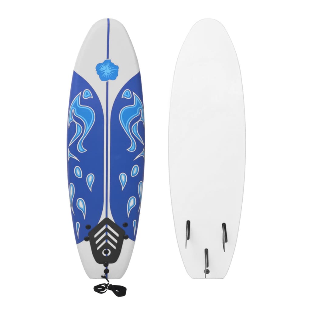 vidaXL Prancha de surf azul 170 cm