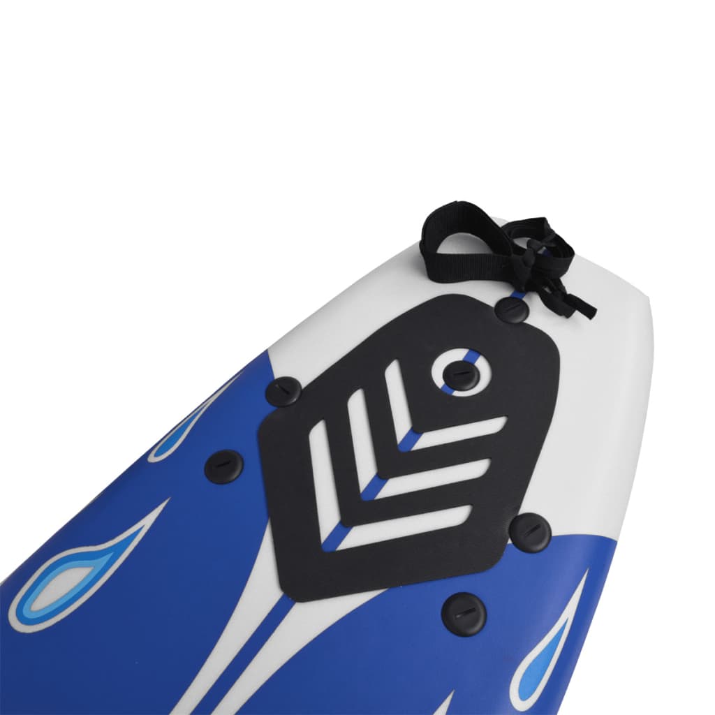 vidaXL Prancha de surf azul 170 cm