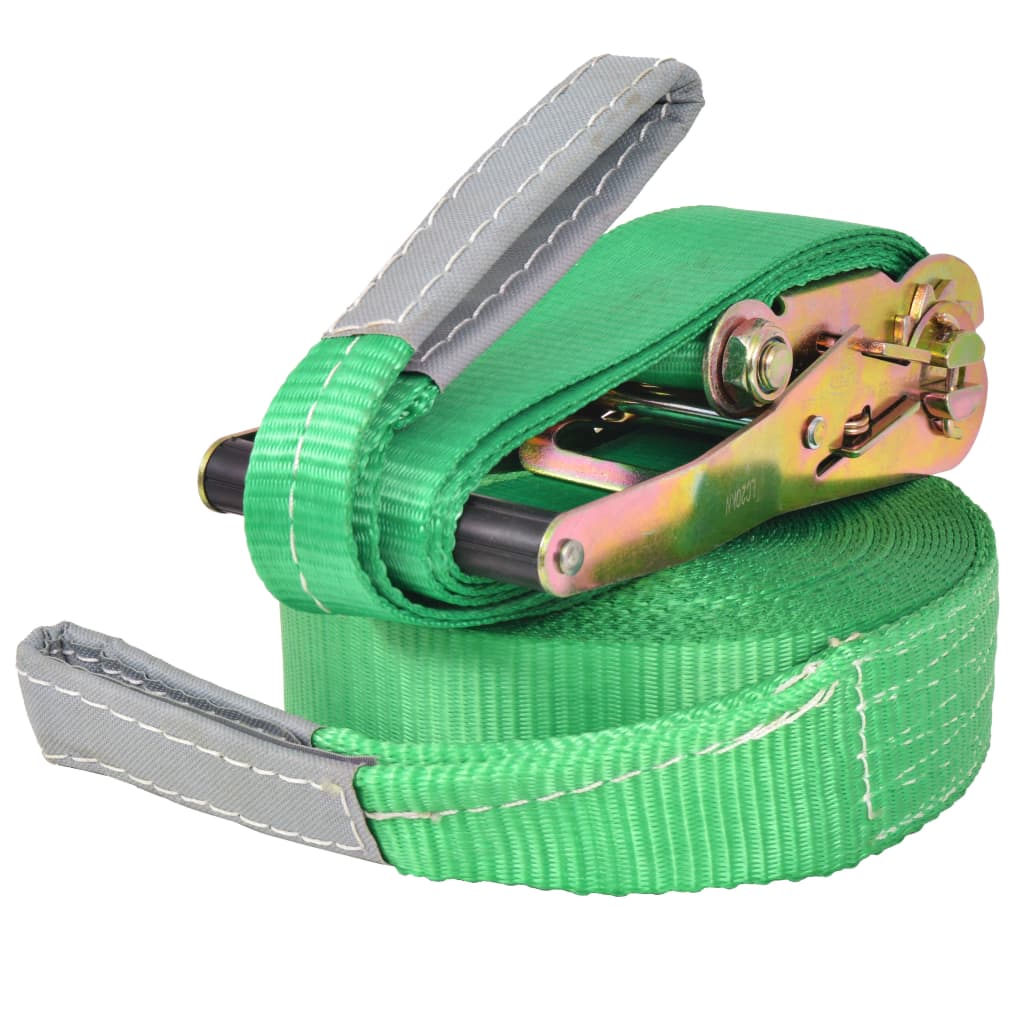 vidaXL Slackline 15 m x 50 mm 150 kg verde