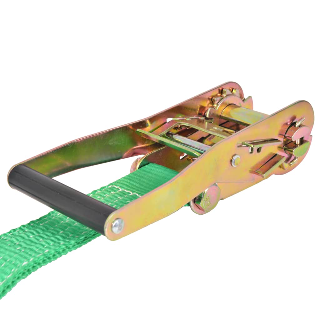 vidaXL Slackline 15 m x 50 mm 150 kg verde